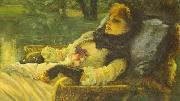 James Joseph Jacques Tissot The Dreamer oil painting